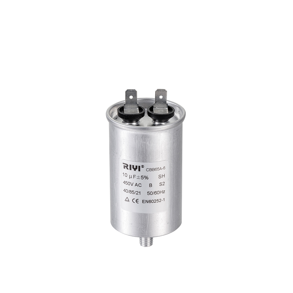 Cbb65 10uf 450v S2 explosieveilige aluminium behuizing 1+1 aansluiting met schroef